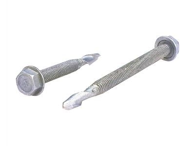 SQ800® Hex M8-20 Self Drilling Spiral Point Screws CL4