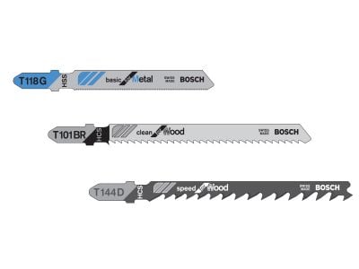 Jigsaw HSS Blades for Metal T-Shank